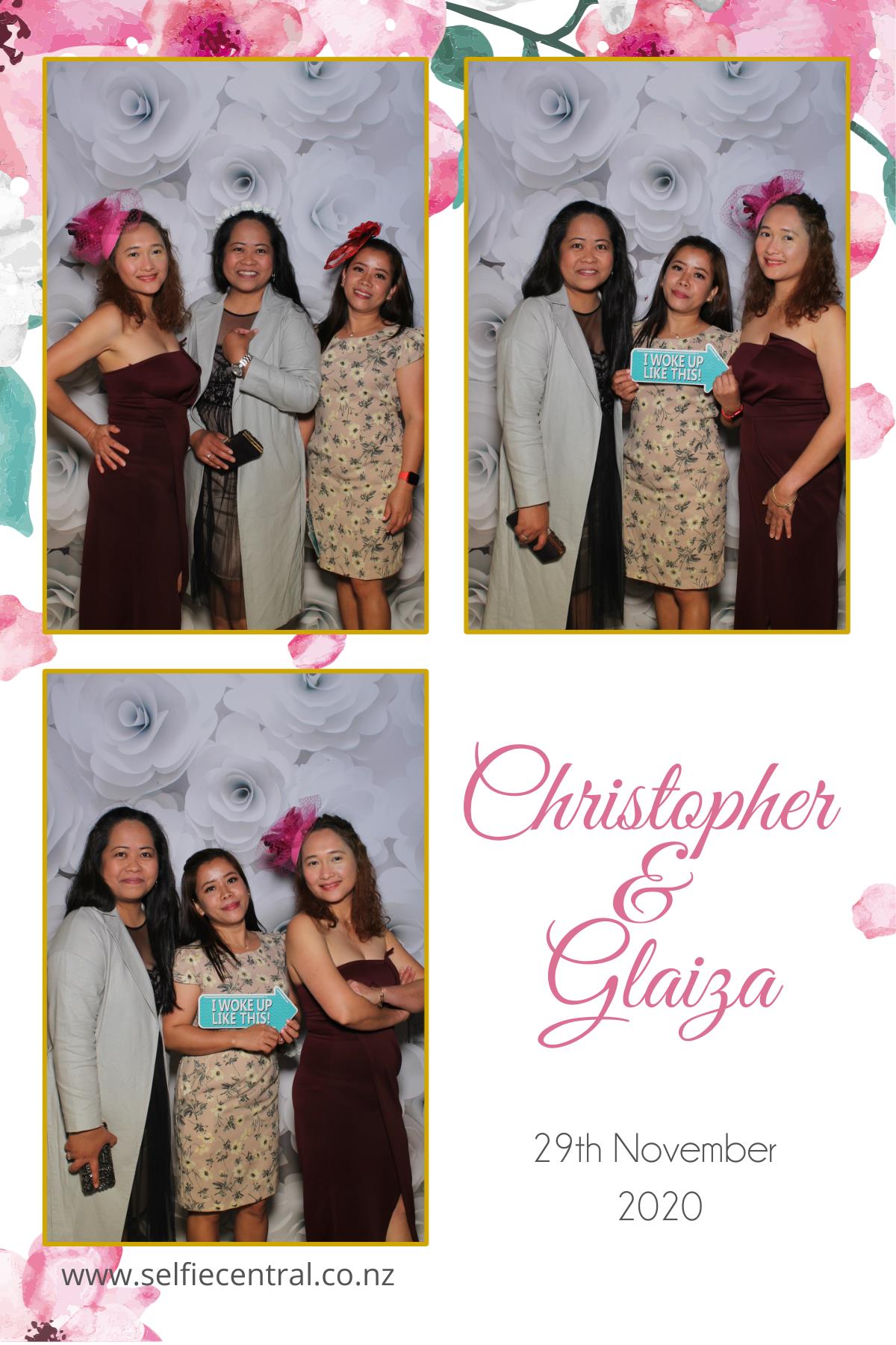 Christopher and Glaiza's Wedding | View more photos from the event at gallery.photobooth.co.nz/u/SelfieCentral/Christopher-and-Glaizas-Wedding